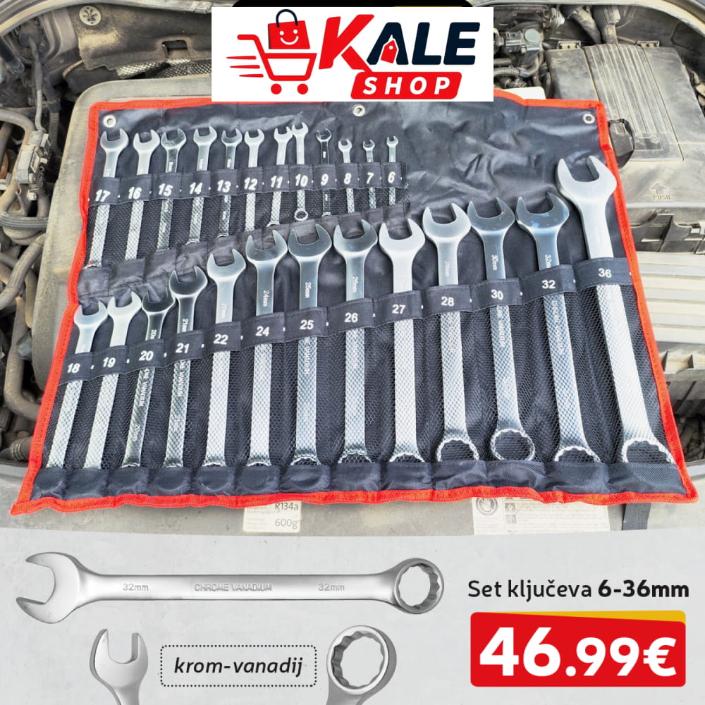 Set Okasto Viljukastih Kljueva 6-36Mm Alat