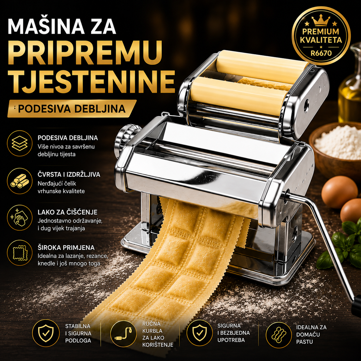 RAF MAŠINA ZA PRIPREMU TJESTENINE