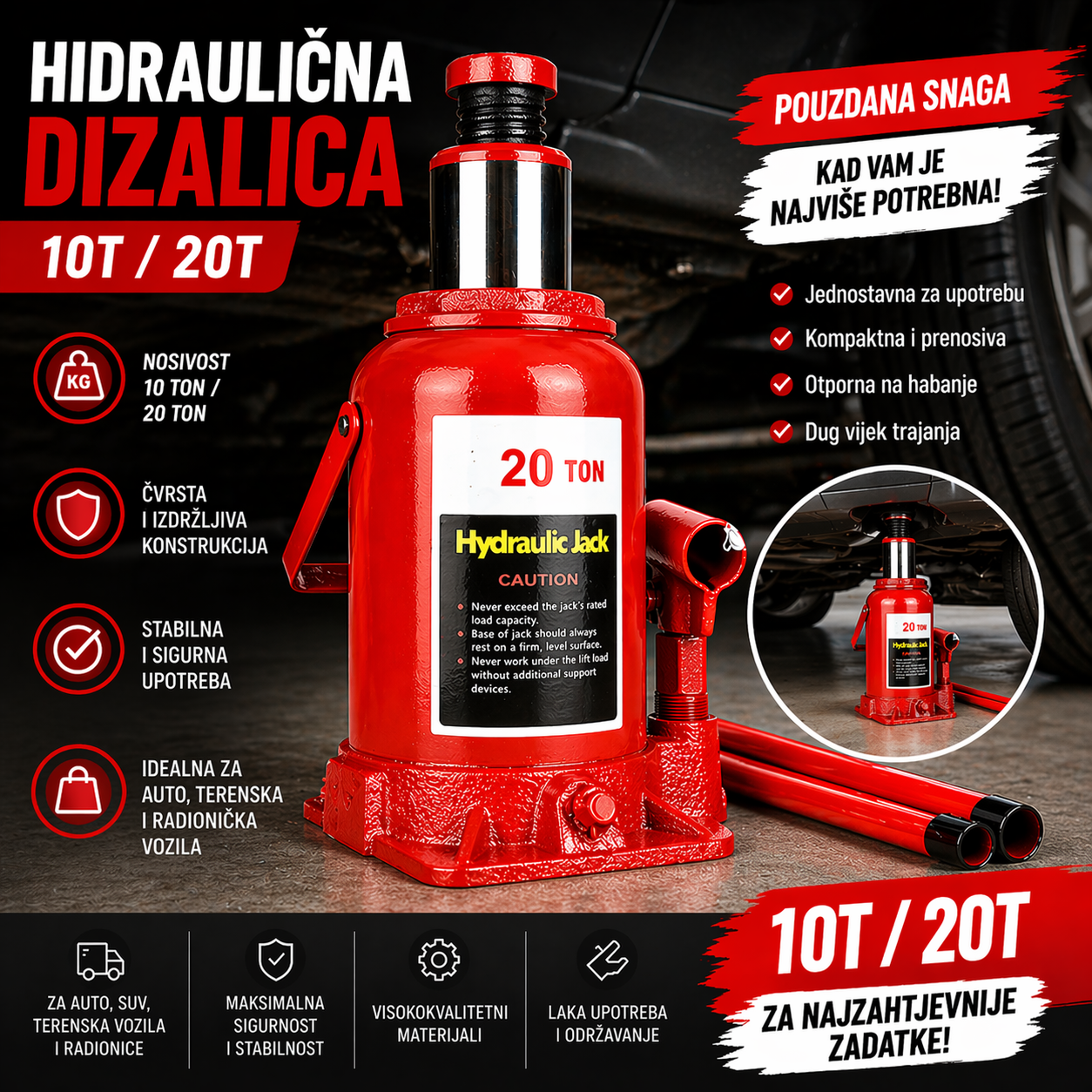 HIDRAULIČNA DIZALICA