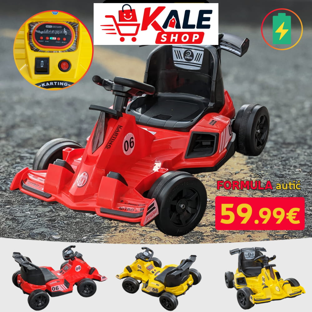 Akumulatorska Formula Za Djecu Igrake