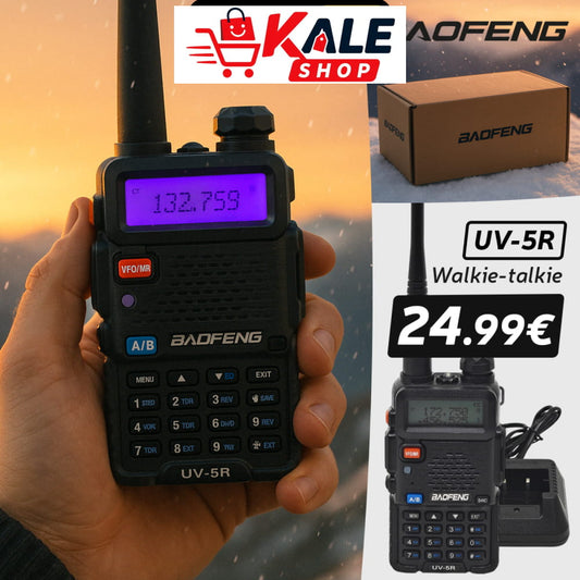 BAOFENG VISOKODOMETNI DIGITALNI VOKI TOKI UV-5R
