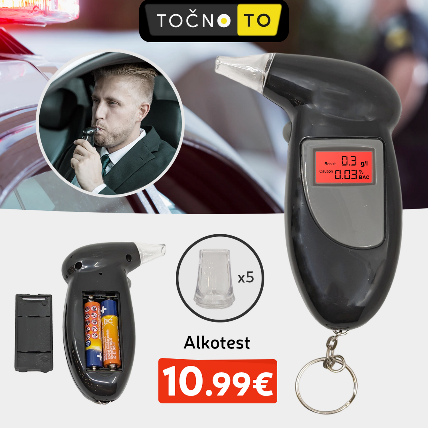 Digitalni Alkotester