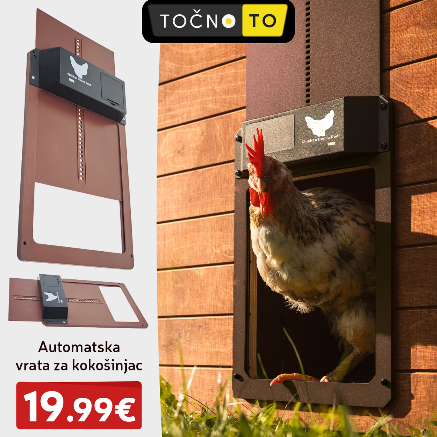 AUTOMATSKA VRATA ZA KOKOŠINJAC