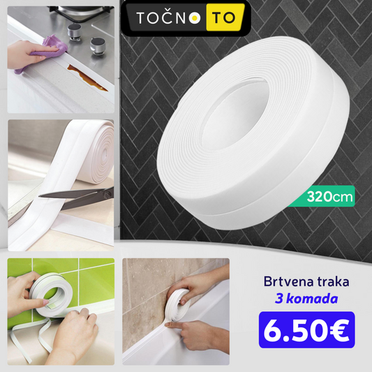 3 X Samoljepljiva Vodotporna Brtvena Traka Kuhinja