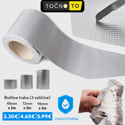 Aluminijska Vodootporna Butilna Traka