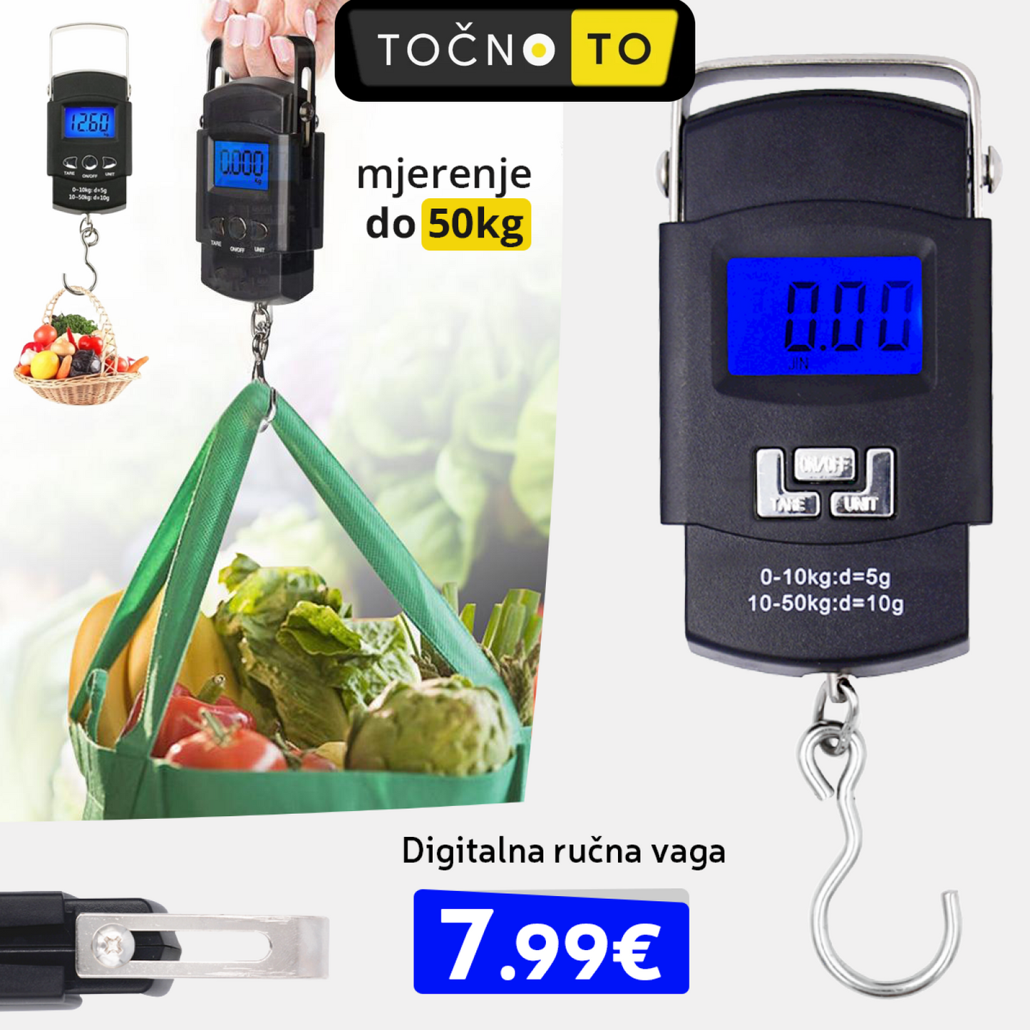 Vaga Na Kuku-50Kg Max Alat