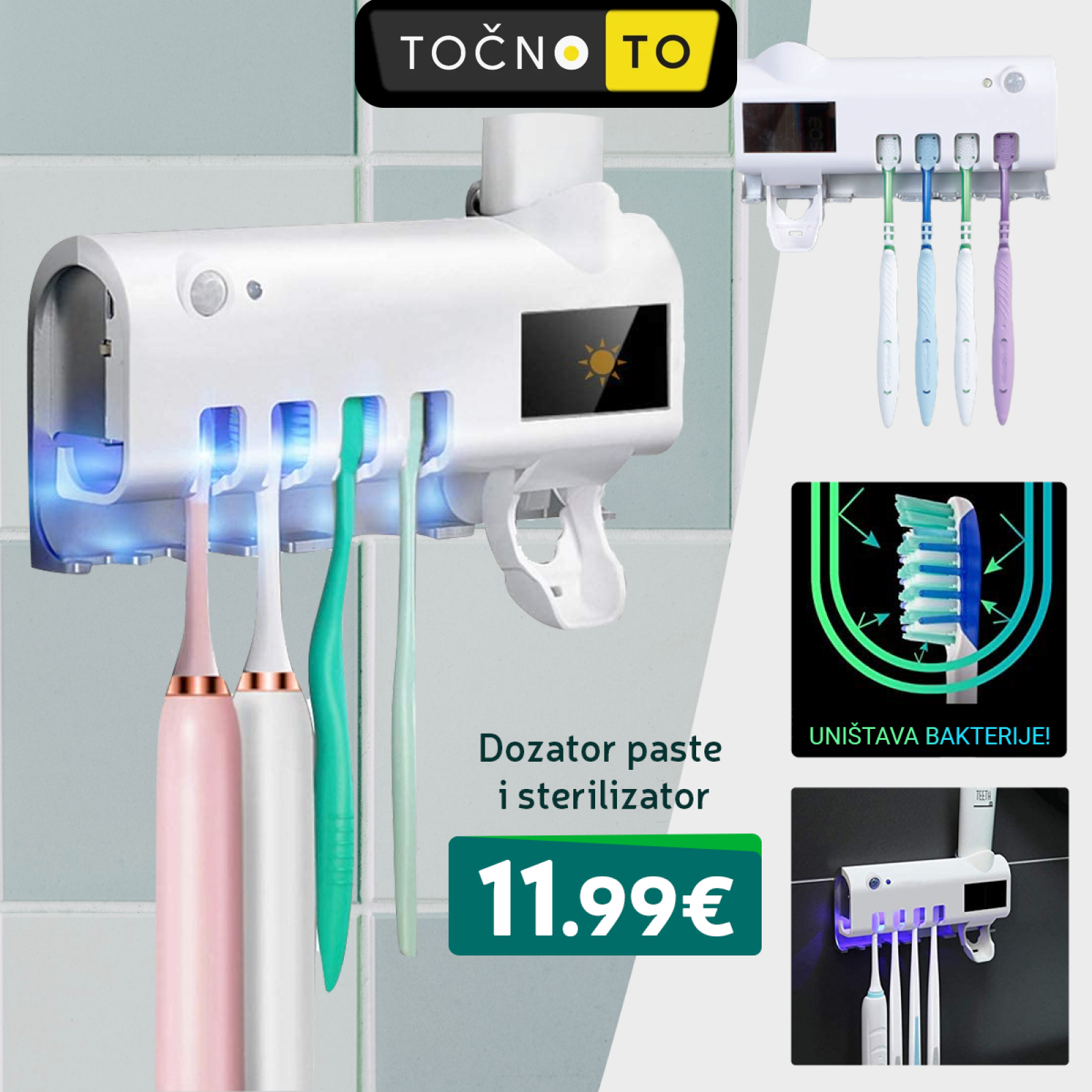 Dozator Paste-Dra I Sterilizator Etkica Kuanstvo