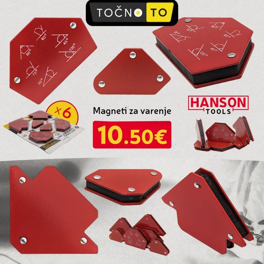 Hanson Magneti Za Varenje Alat