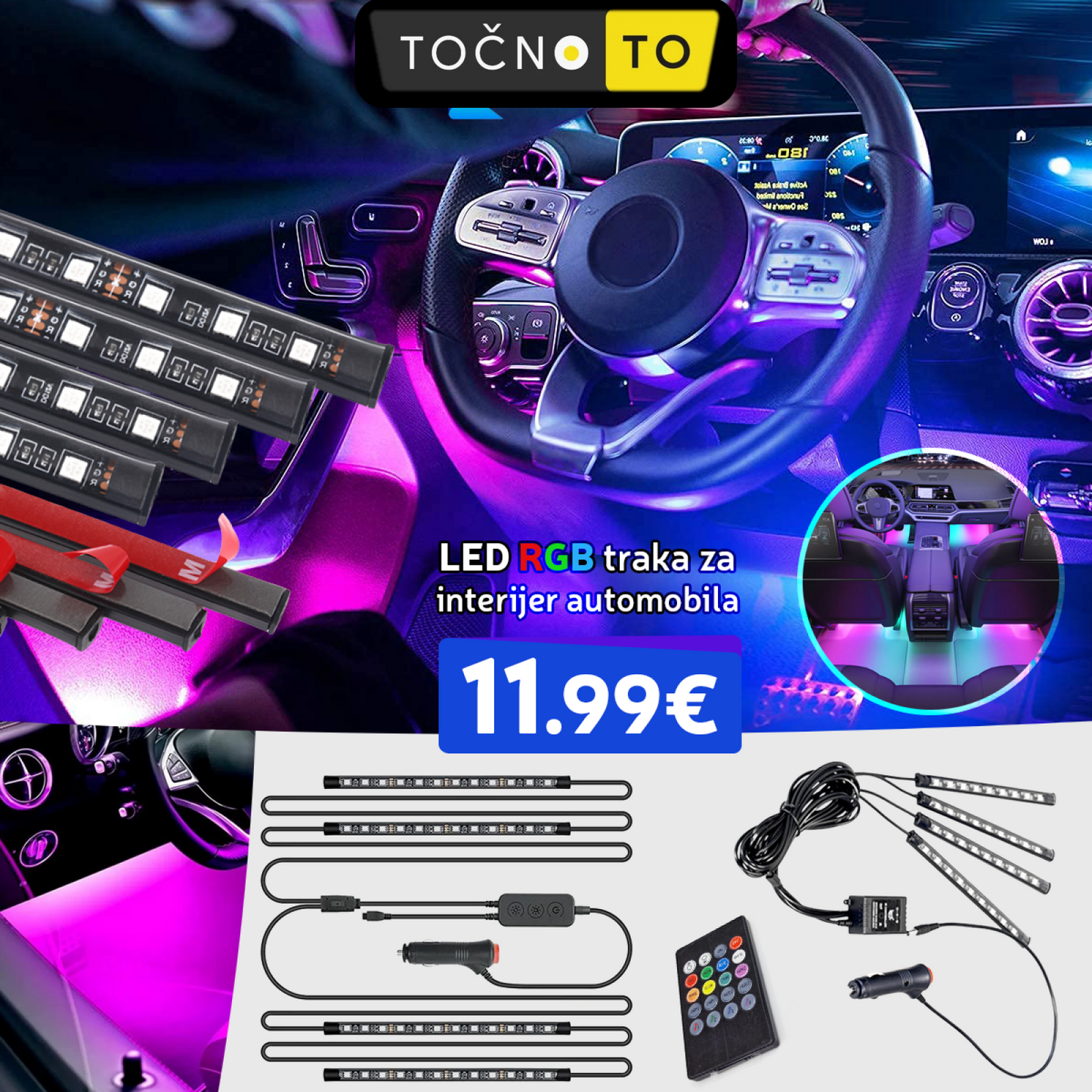 Led Interijer Trake Elektronika