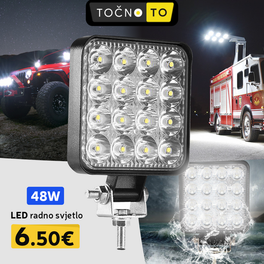 Led Radno Svjetlo 48W Alat