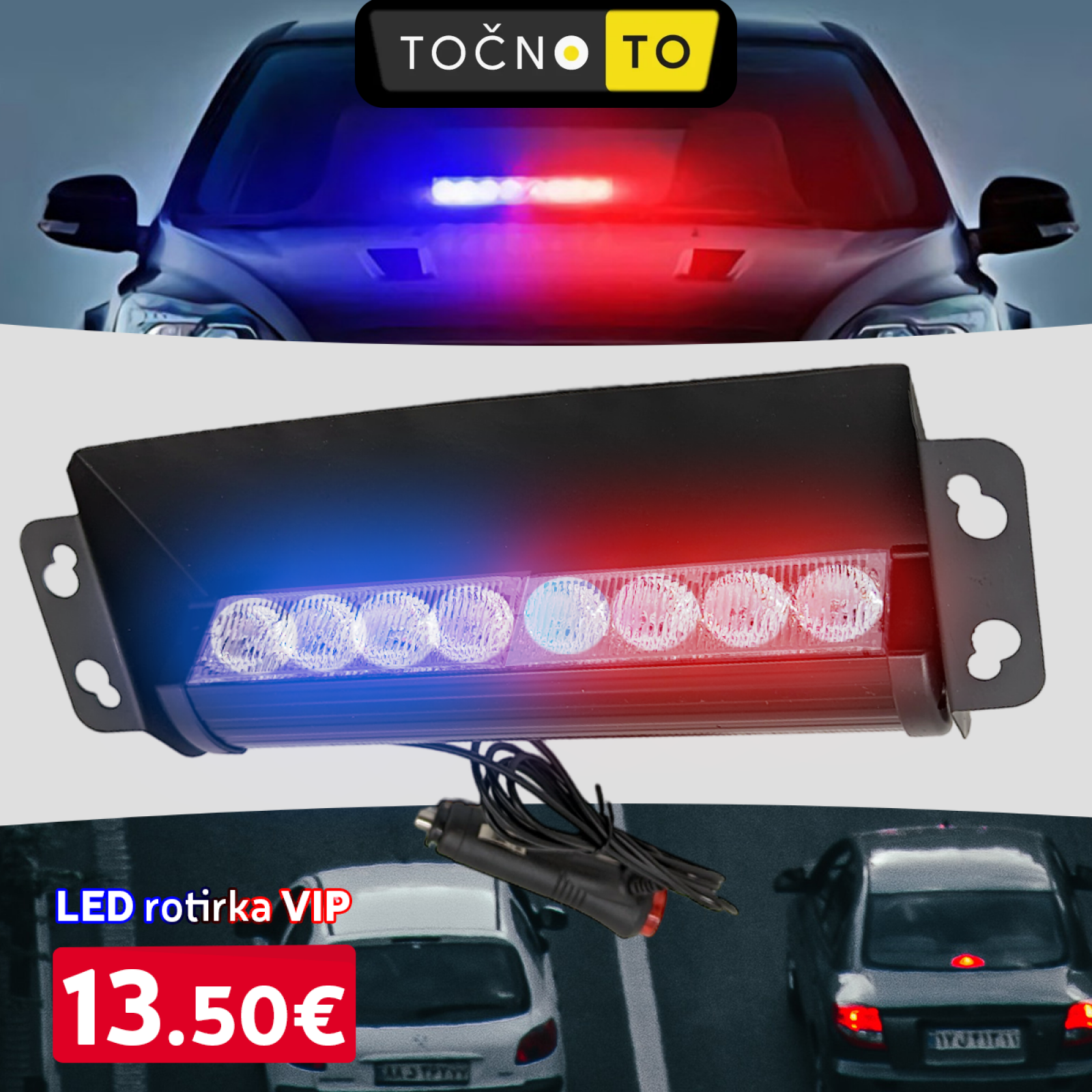 Vip Pratnja- Led Rotirka