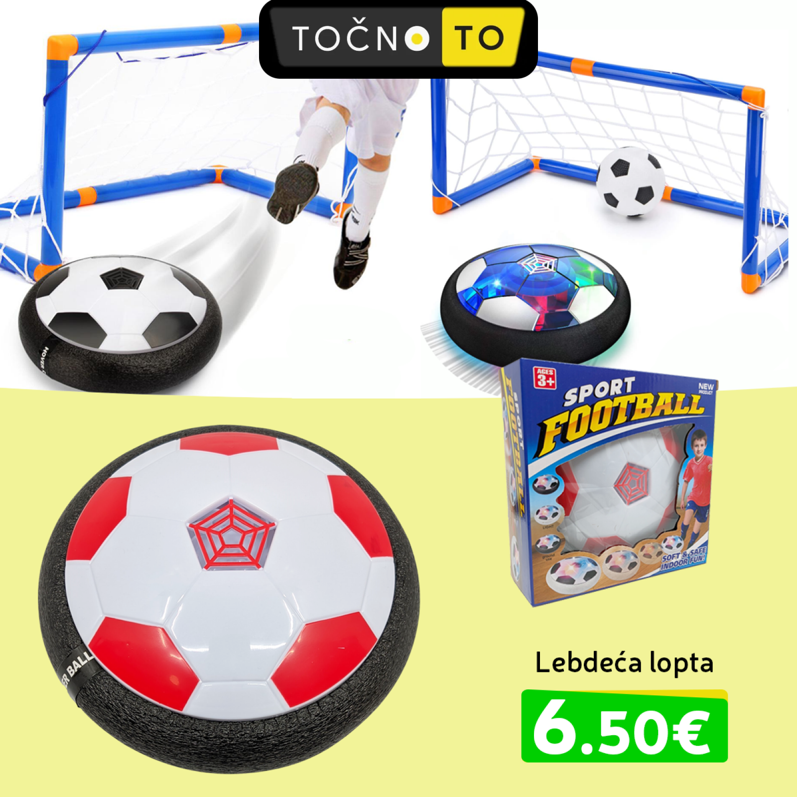 Lebdea Lopta Hoverball Kuanstvo