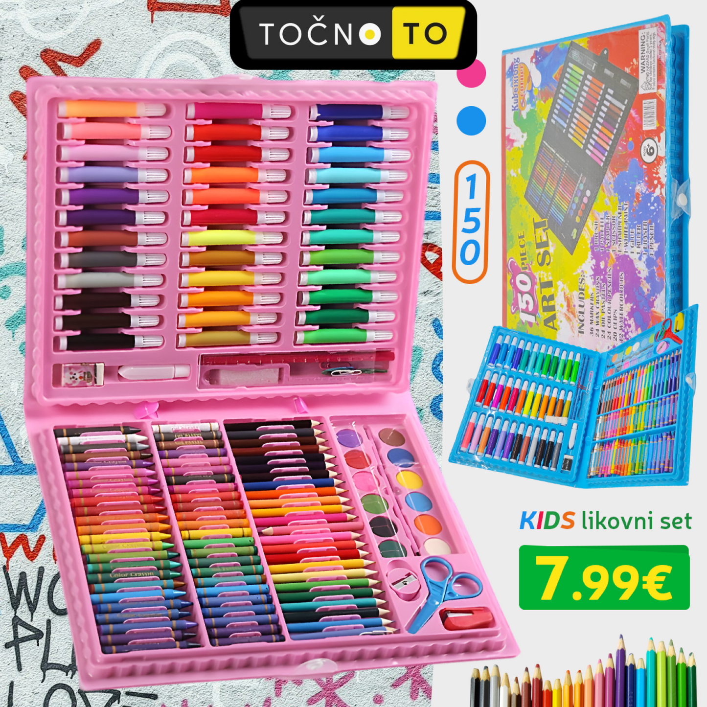 LIKOVNI SET KIDS
