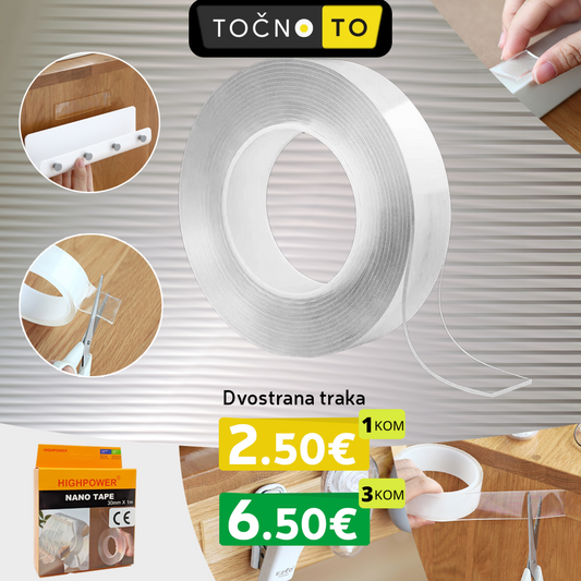 Nano Samoljepljiva Adhezivna Traka Kuanstvo