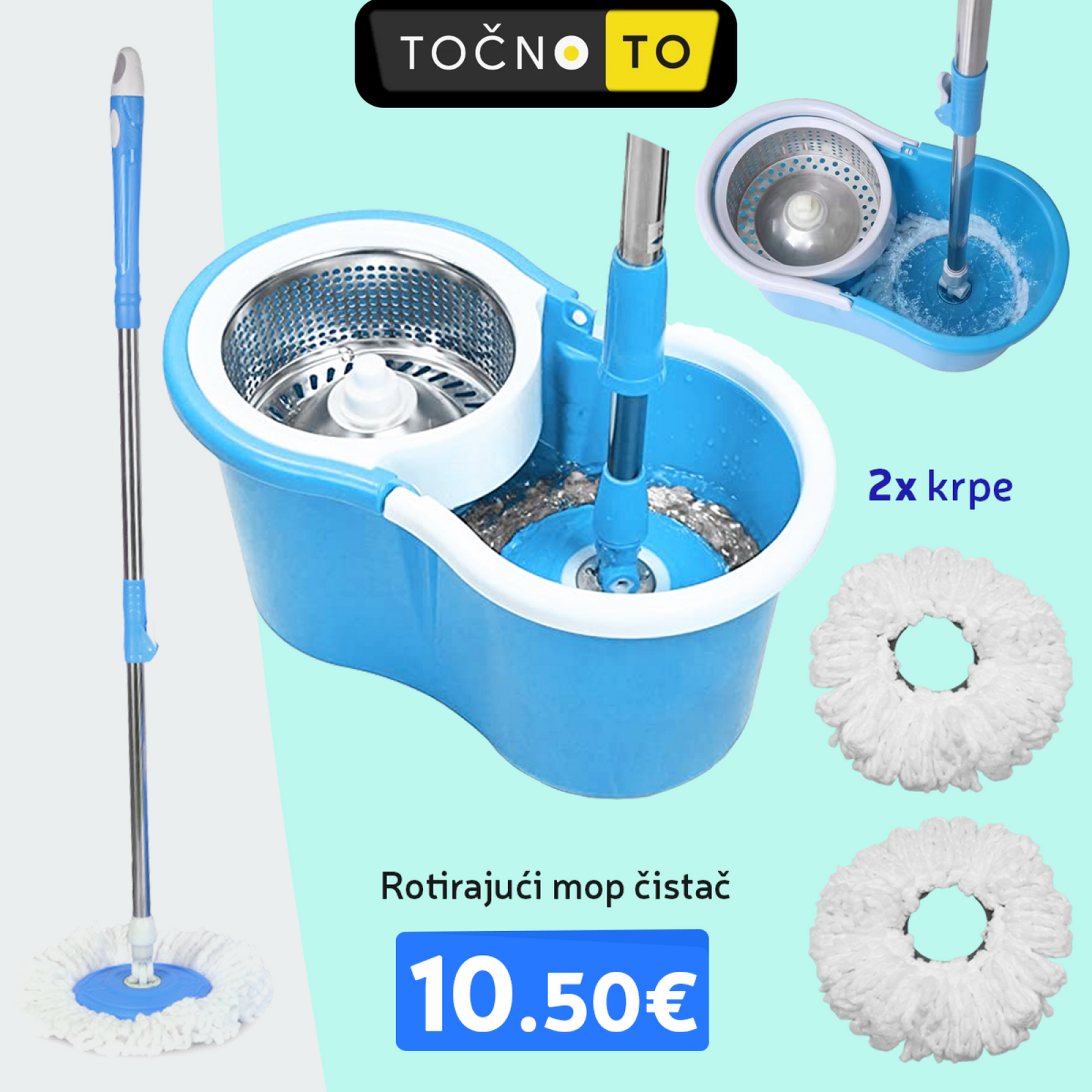 Rotirajui Mop Ista Kuanstvo