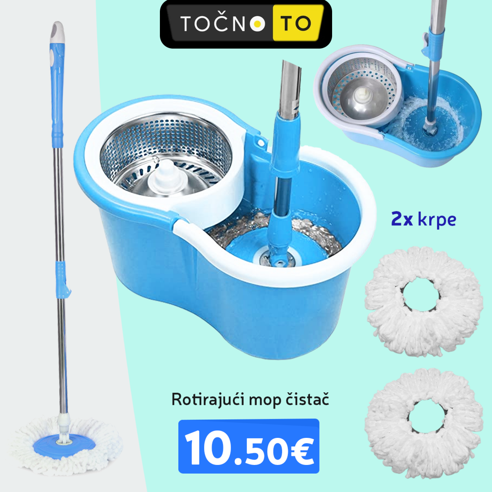 Rotirajui Mop Ista Kuanstvo