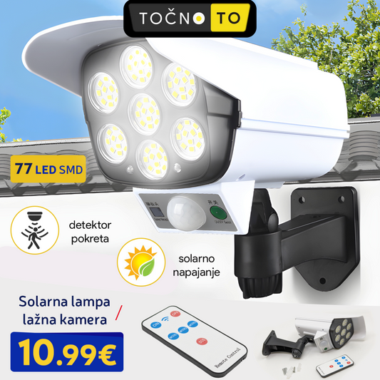 Solarna Lampa/Lana Kamera