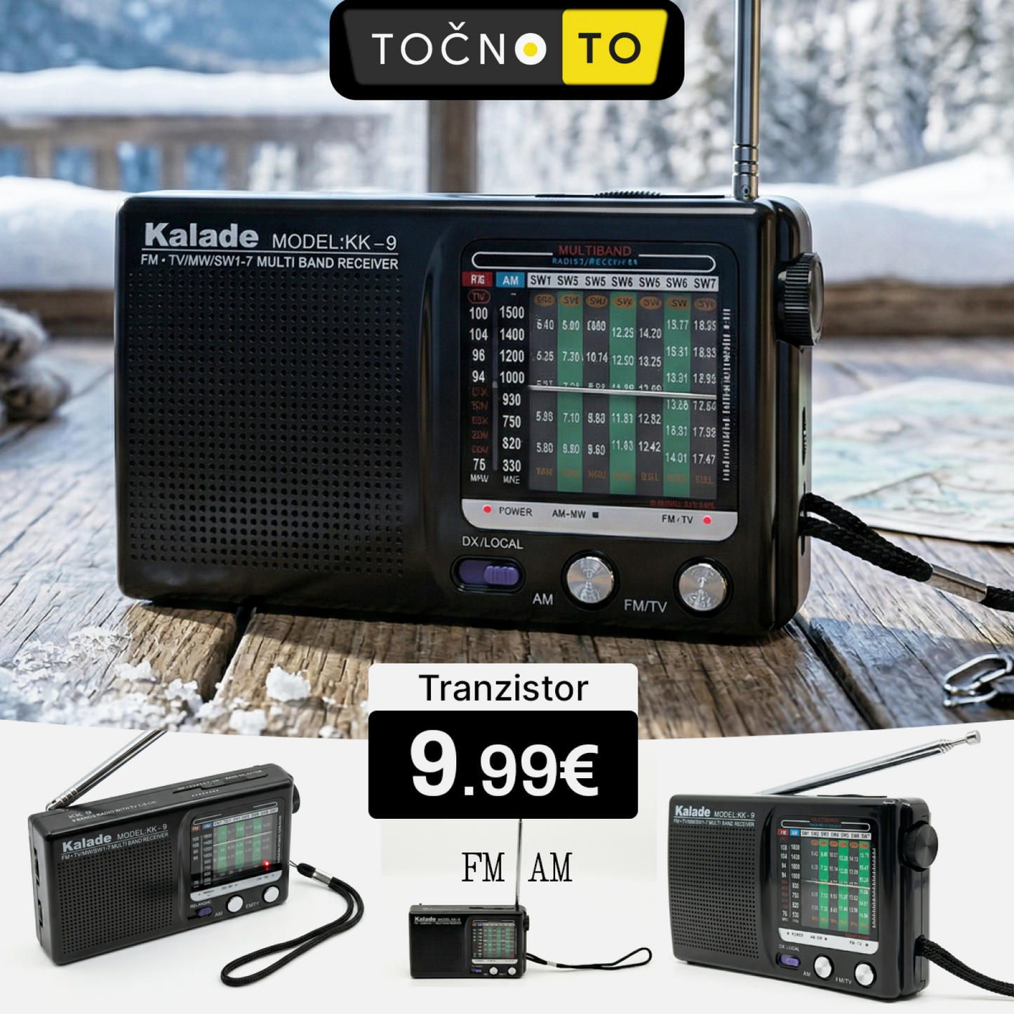 PRIJENOSNI RADIO TRANZISTOR