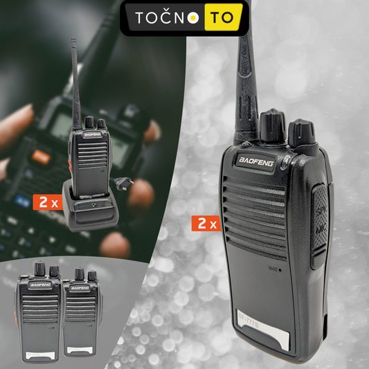 Bf-777S Baofeng Walkie Talkie Set Elektronika