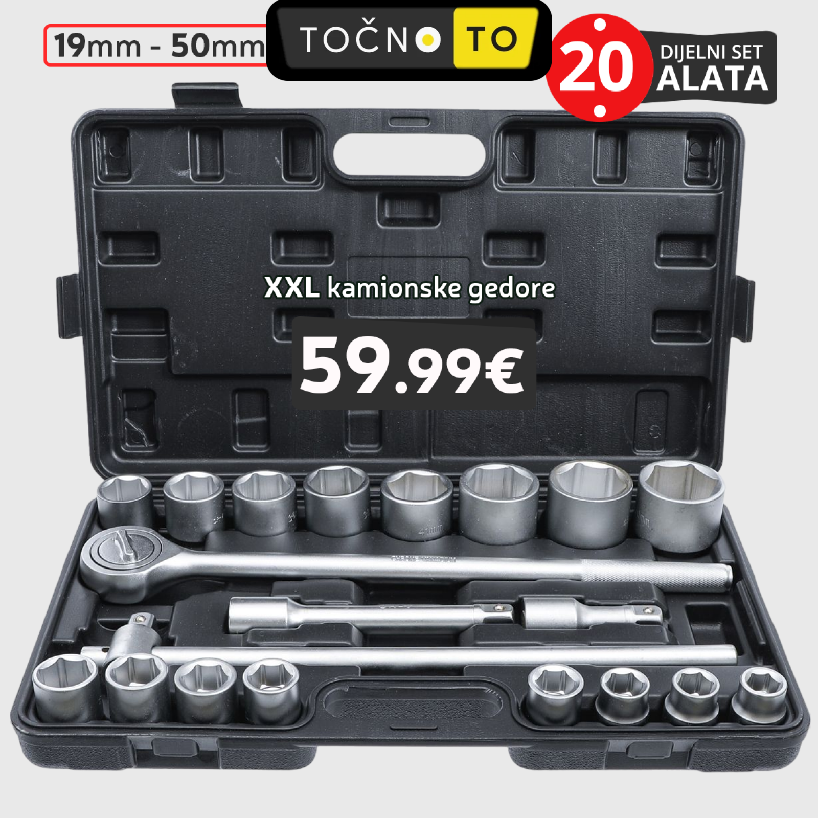 Xxl Kamionske Gedore 19 - 50Mm