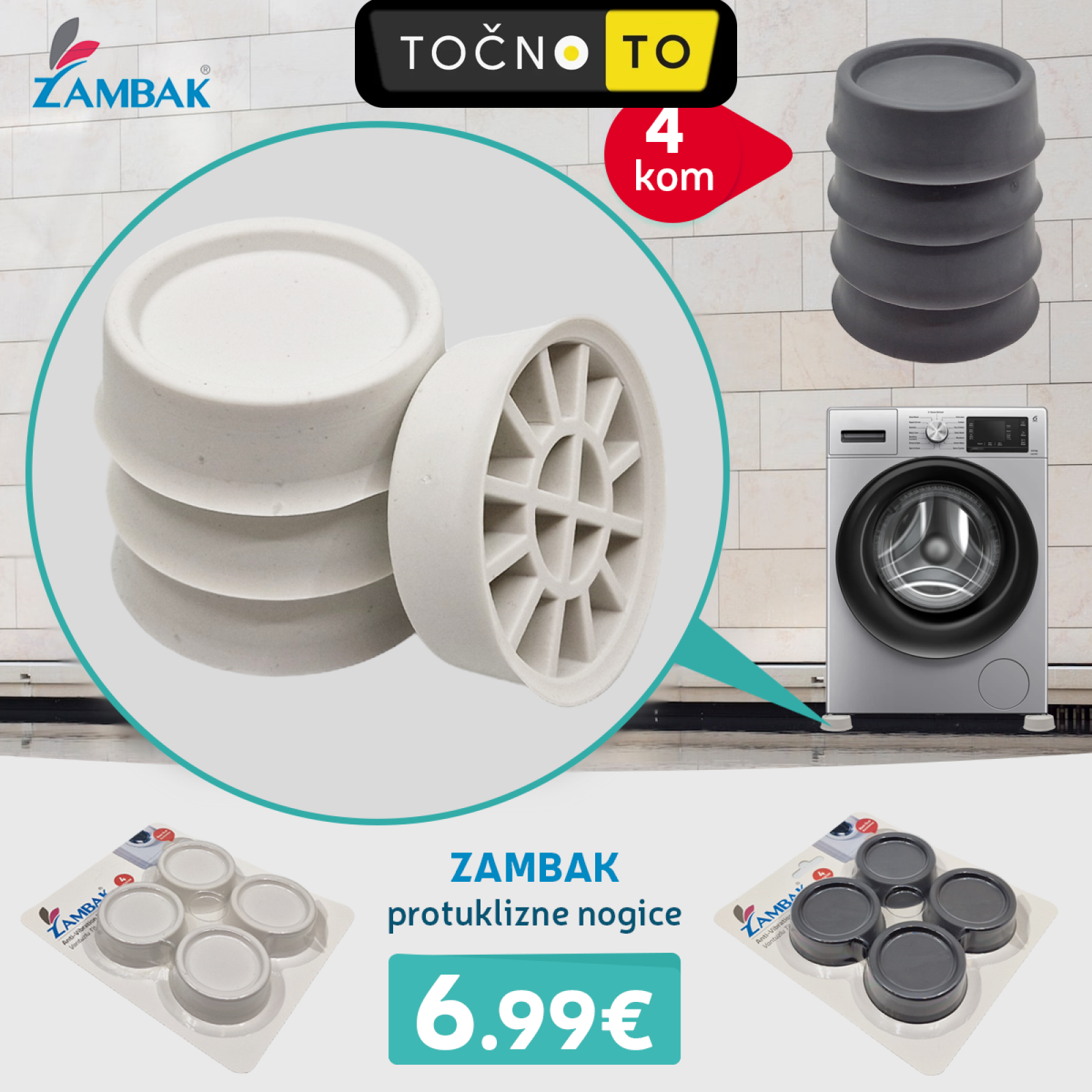 Zambak Protuklizne Nogice