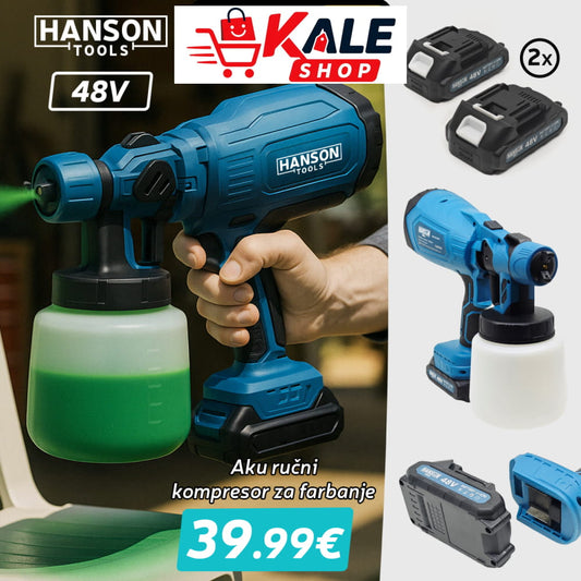 HANSON AKU KOMPRRESOR ZA FARBANJE