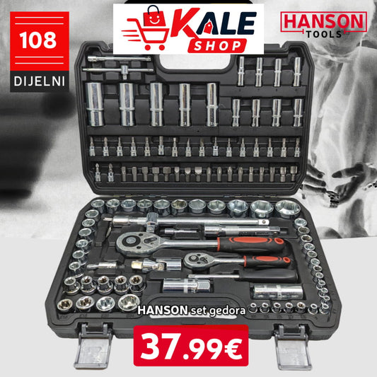 Hanson Gedore 108-Dijelni Set