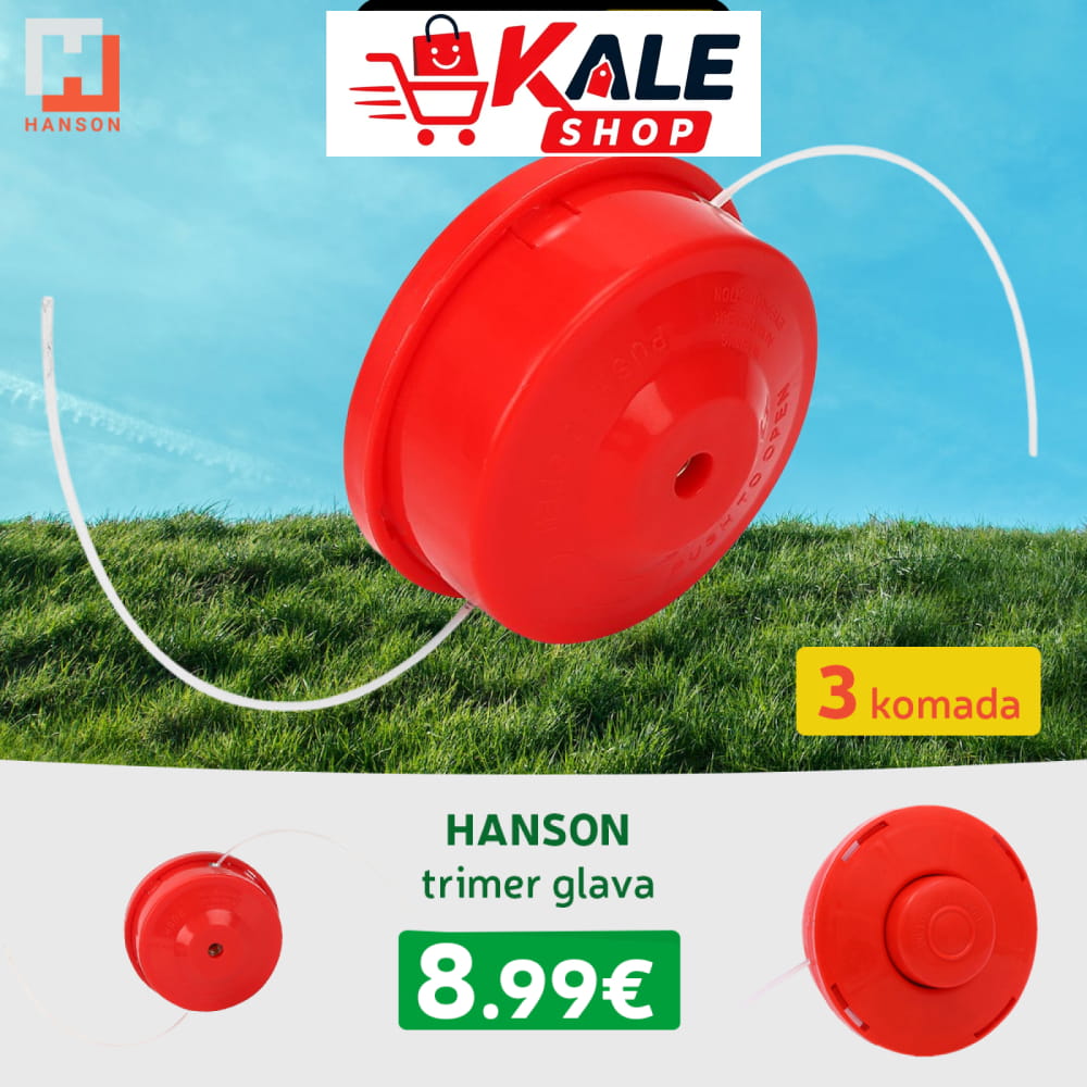 Hanson Trimer Glava- 3 Komada