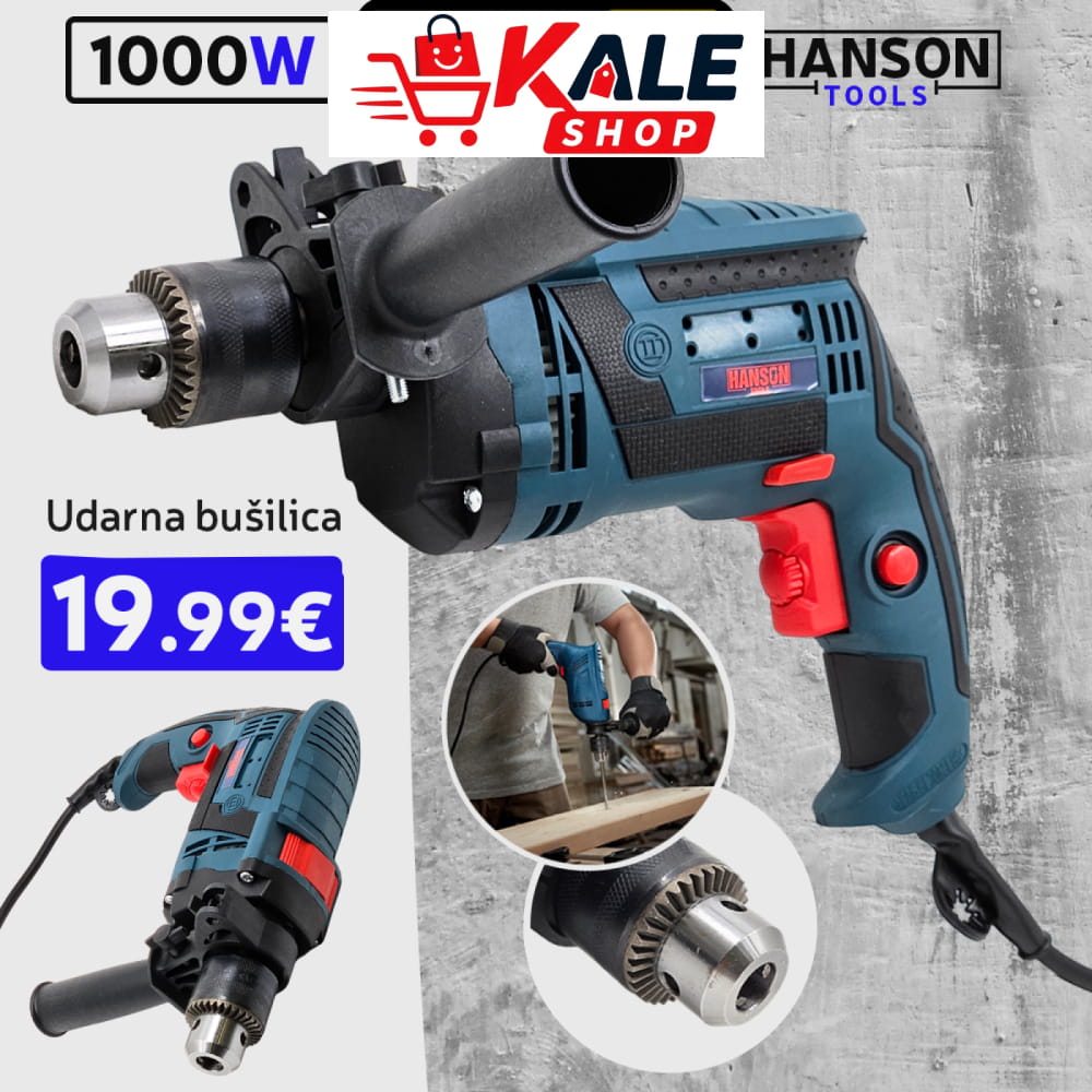 Hanson Udarna Bušilica 1000W