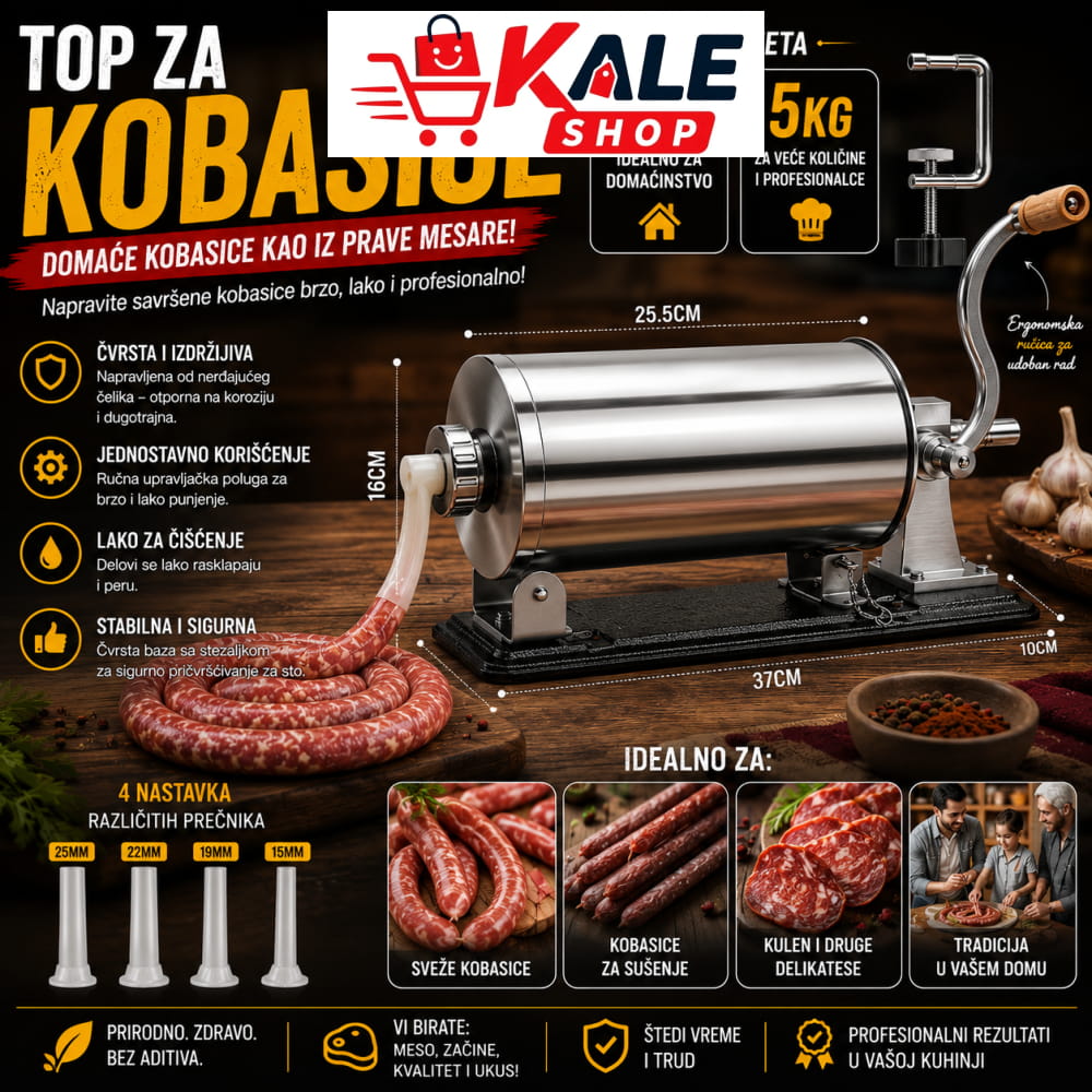 HORIZONTALNI TOP ZA KOBASICE