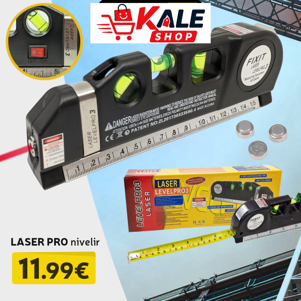 Laser Levelpro3 - Laserska Libela Alat