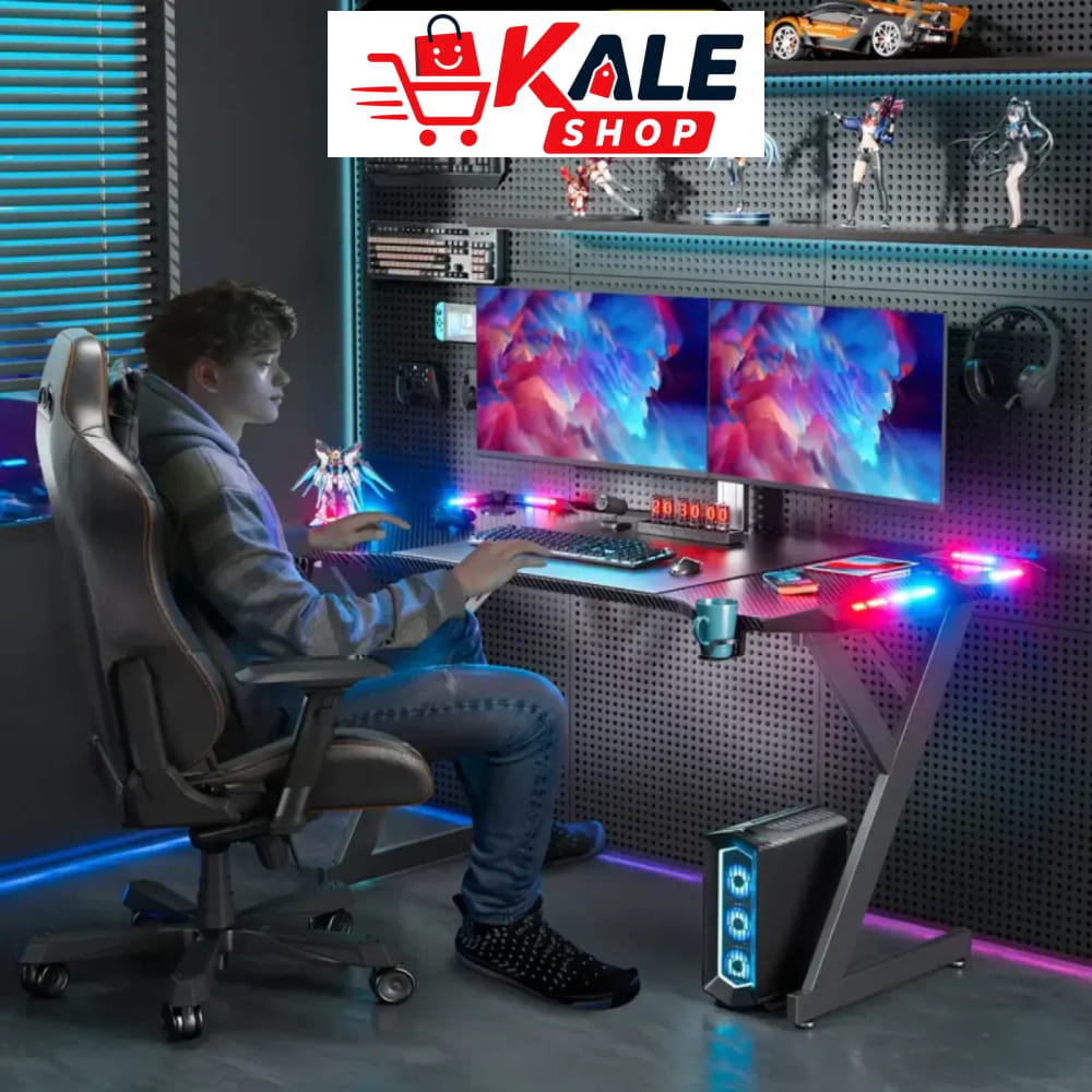 LED RGB GAMING STOL