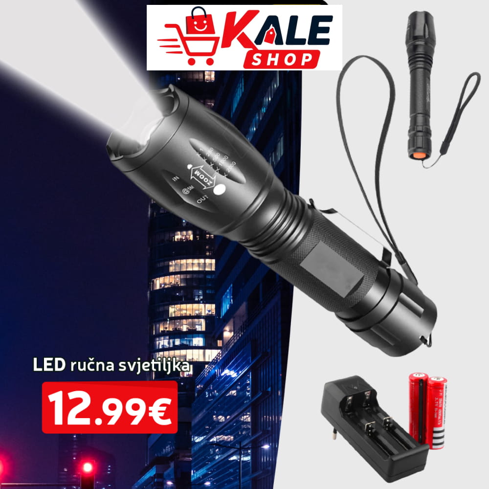 Led Runa Punjiva Svjetiljka Elektronika
