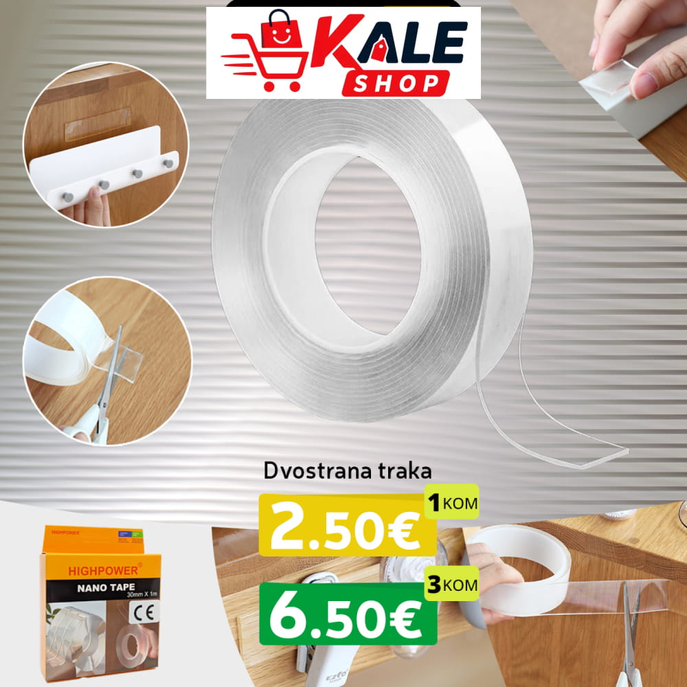 Nano Samoljepljiva Adhezivna Traka Kuanstvo