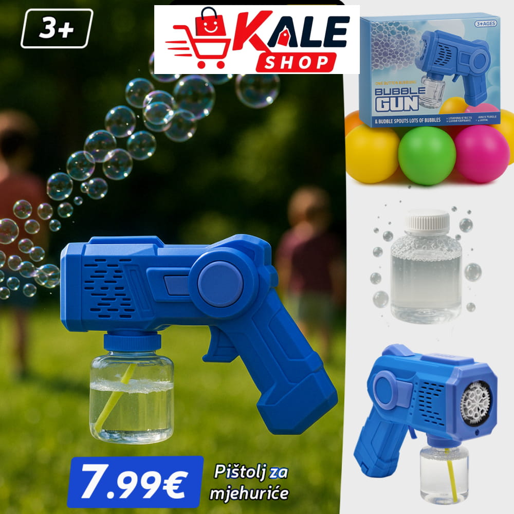 PIŠTOLJ ZA MJEHURIĆE
