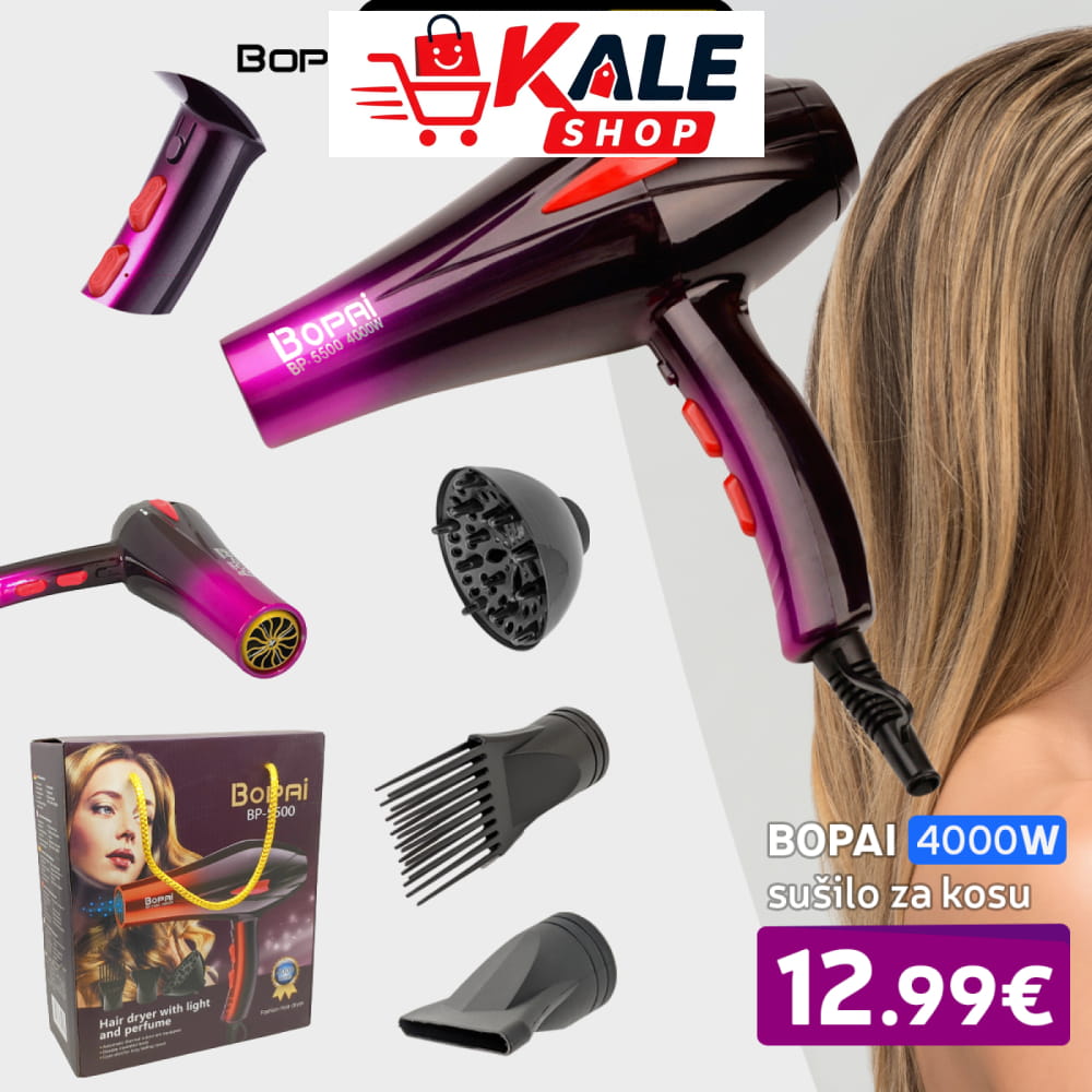 Profesionalni Salonski Fen Bopai Elektronika
