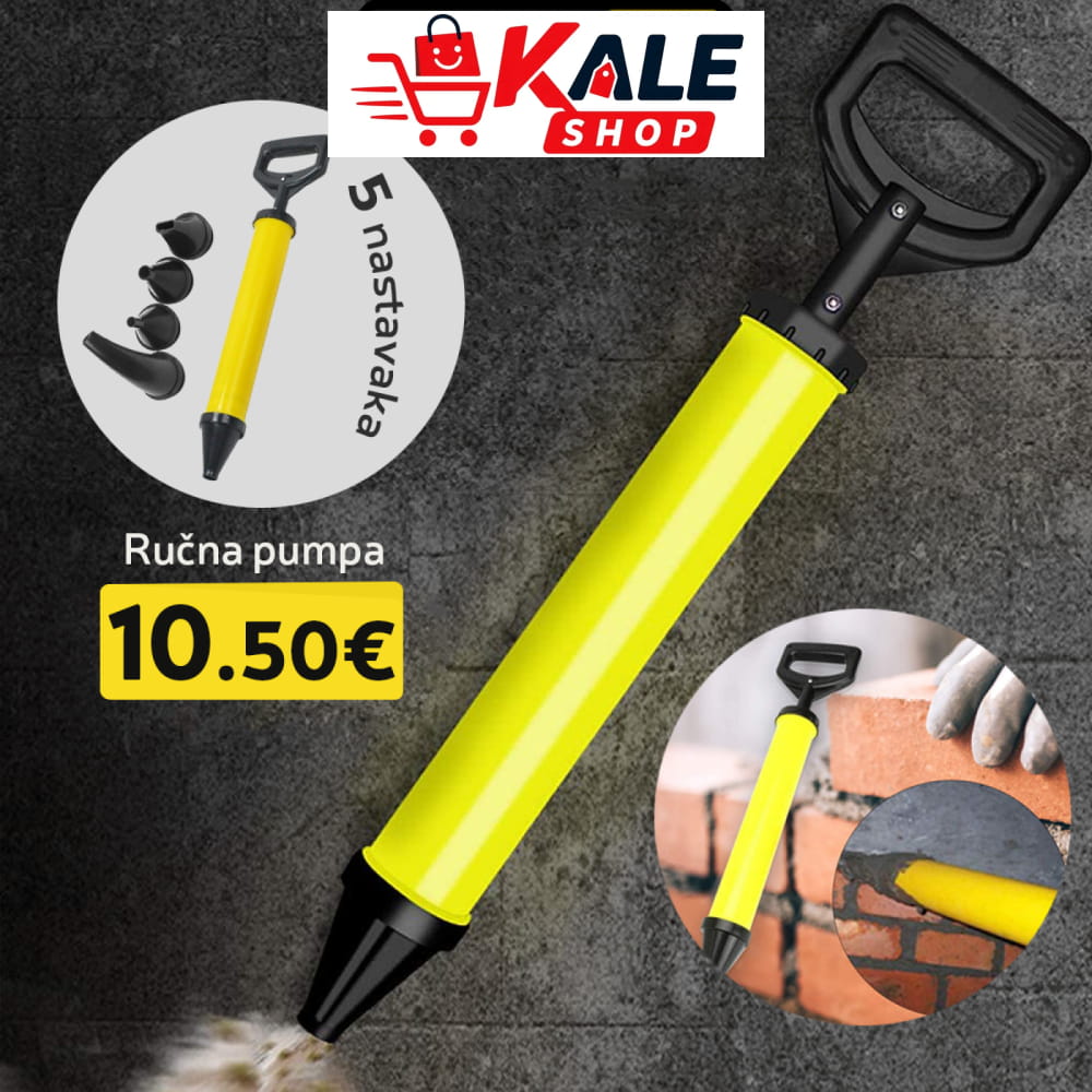 Runa Pumpa/Injektor Za Brtvljenje I Fugiranje Alat