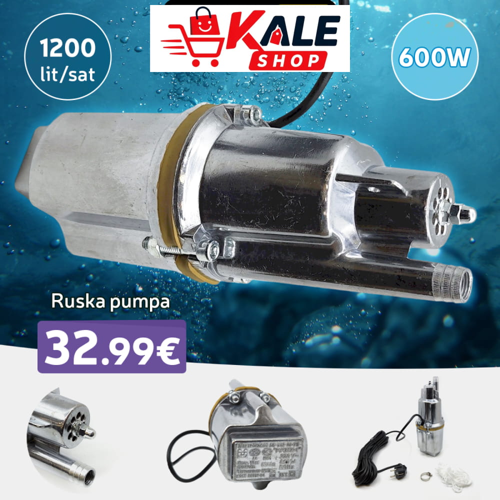 Ruska Potopna Pumpa 600W Alat