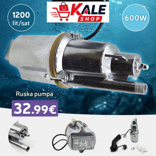 Ruska Potopna Pumpa 600W Alat