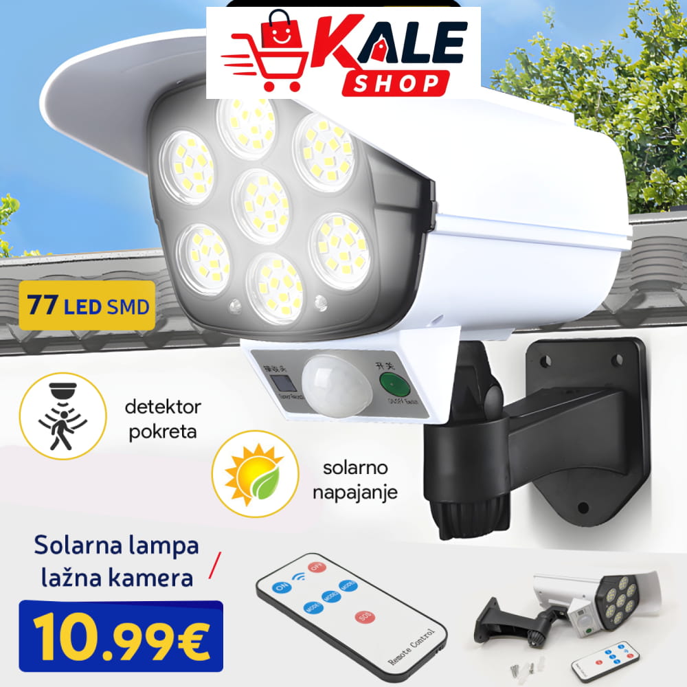 Solarna Lampa/Lana Kamera