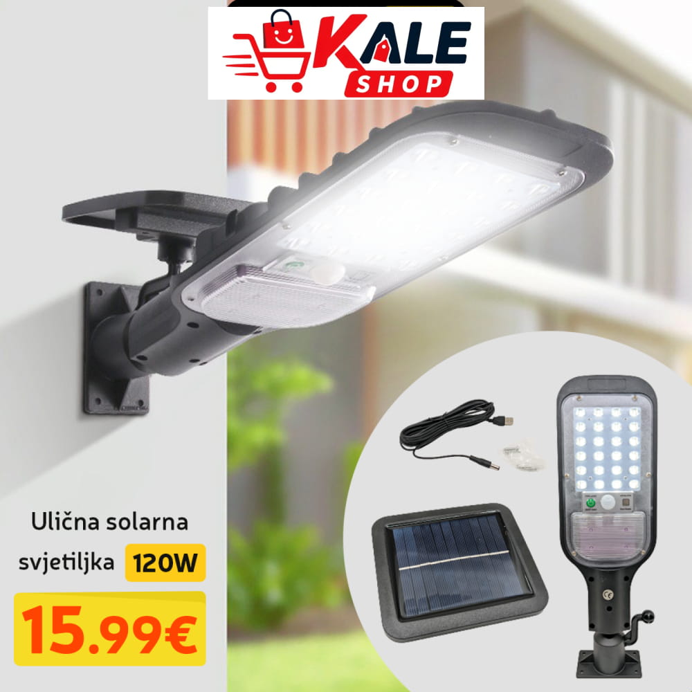 Solarni Reflektor/Lampa 120W Elektronika