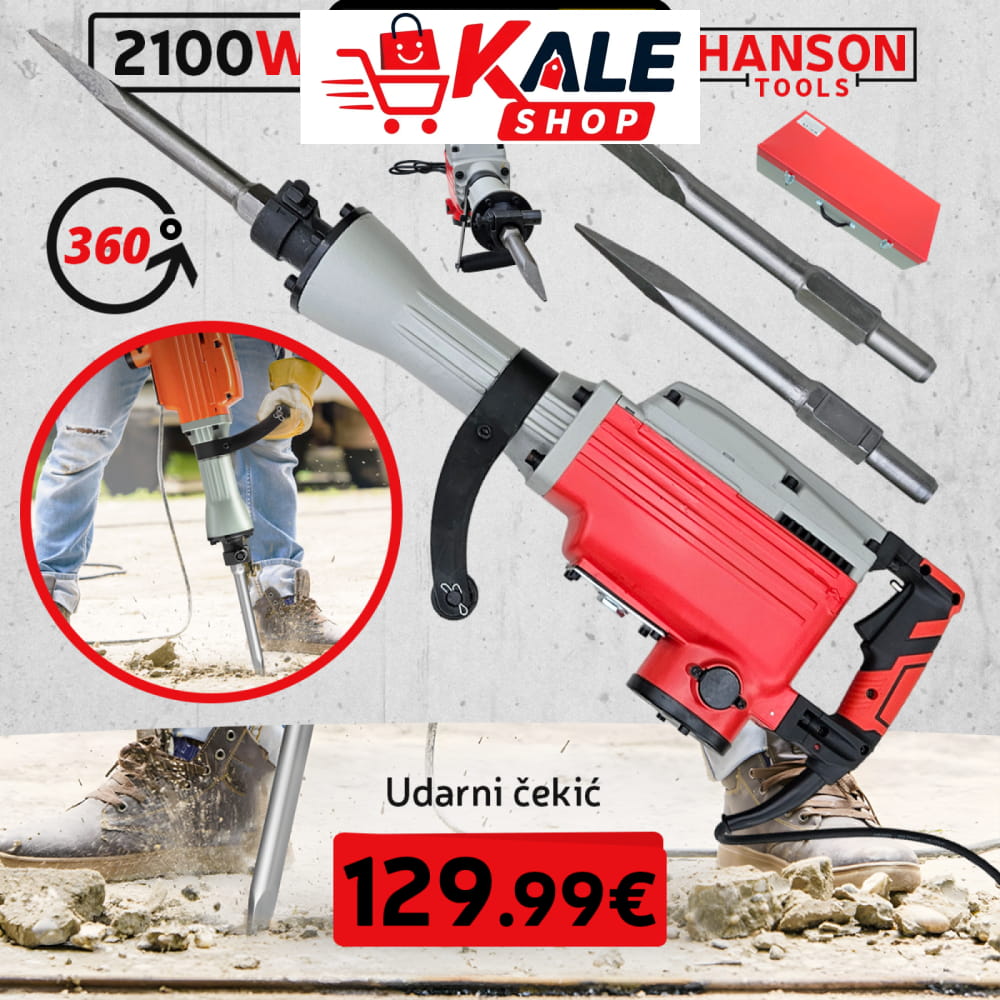 Udarni Čekić 2100W 45J